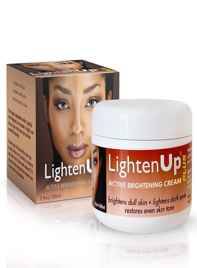 OMIC LIGHTEN-UP Lighten-Up Plus Active Skin Brightening Cream - 3.4 Fl oz / 100 ml - Daily Moisturzing Cream, For Face and Body - Image 1