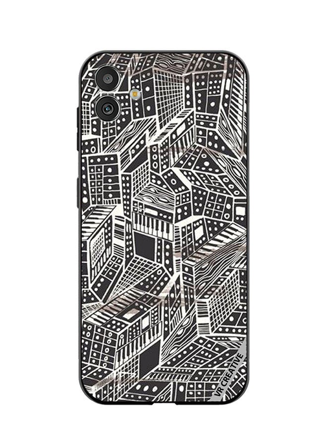 VR CREATIVE Protective Case Cover For Samsung Galaxy M13 5G Layer Design Multicolour - Image 1