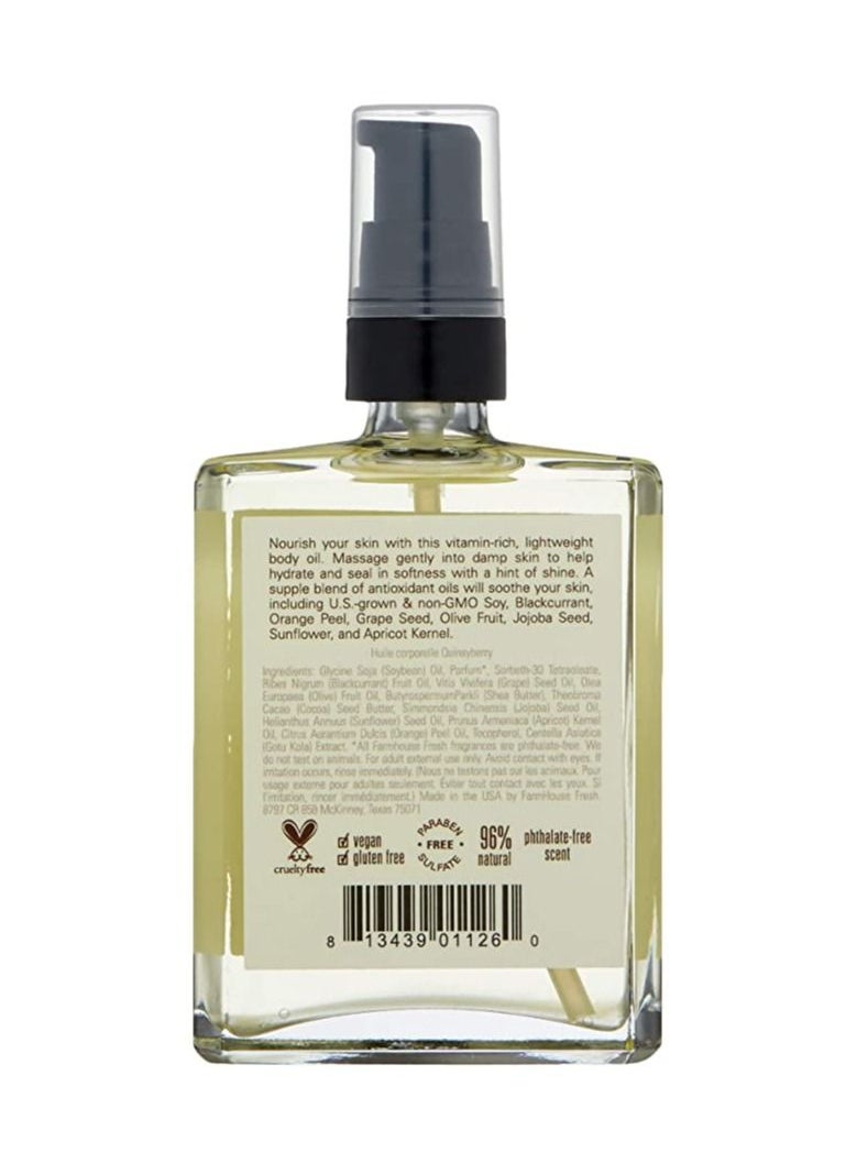 FarmHouse Fresh Quinsyberry Body Oil  - Image 2