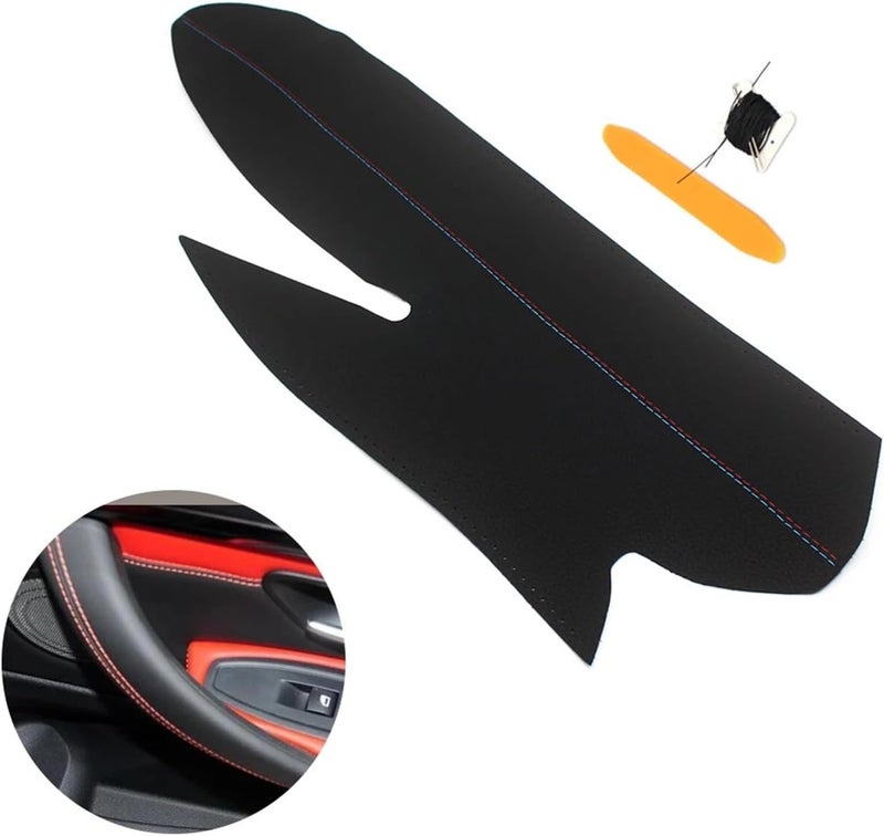 QASULER Microfiber Leather Door Armrest Cover - Image 5