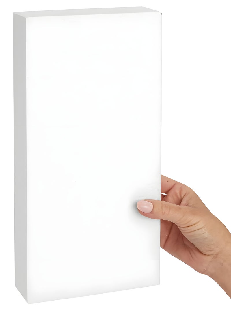CRAFT MAGIC Styrofoam Rectangle, Arts and Crafts Supplies (30 x 15 x 4 cm) Pack of 6 - Image 3