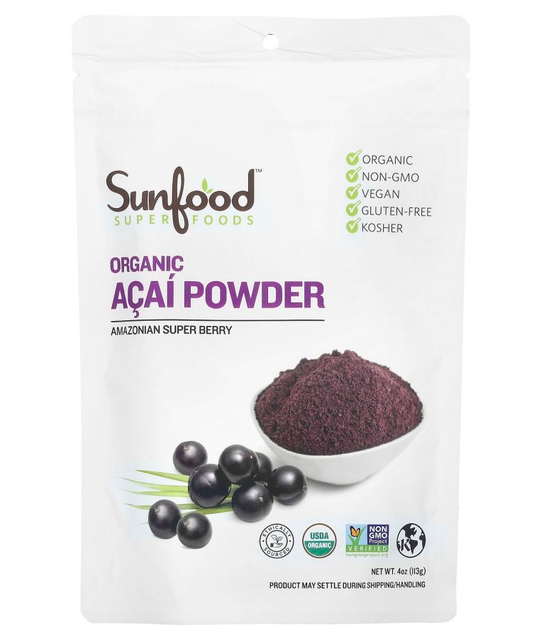 Organic Acai Powder 4 oz (113 g)