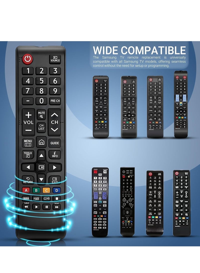 ELTRAZONE Universal Remote Control – Replacement Smart TV Remote for All TVs – Compatible with LED, LCD, Plasma, and 4K UHD Smart TVs – No Setup Required, Long-Range IR, Fast Response, Ergonomic Design, Easy Navigation, Durable & Energy Efficient – Effortless Control for Enhanced TV Experience - Image 2