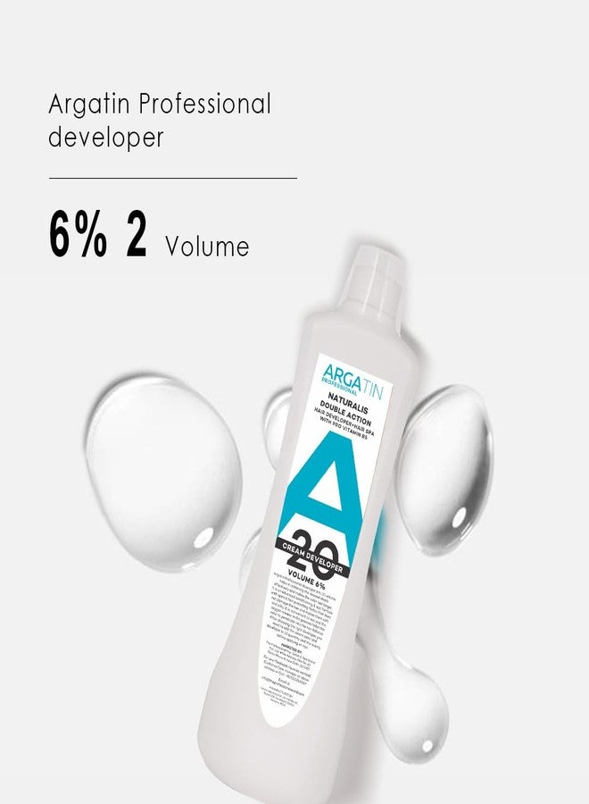 ARGATIN Professional Refecto Hair Color Developer 20 Volume 6% - 1000ml | Cream Developer for Hair Colour (Refecto Developer, 1000 ml) - Image 4