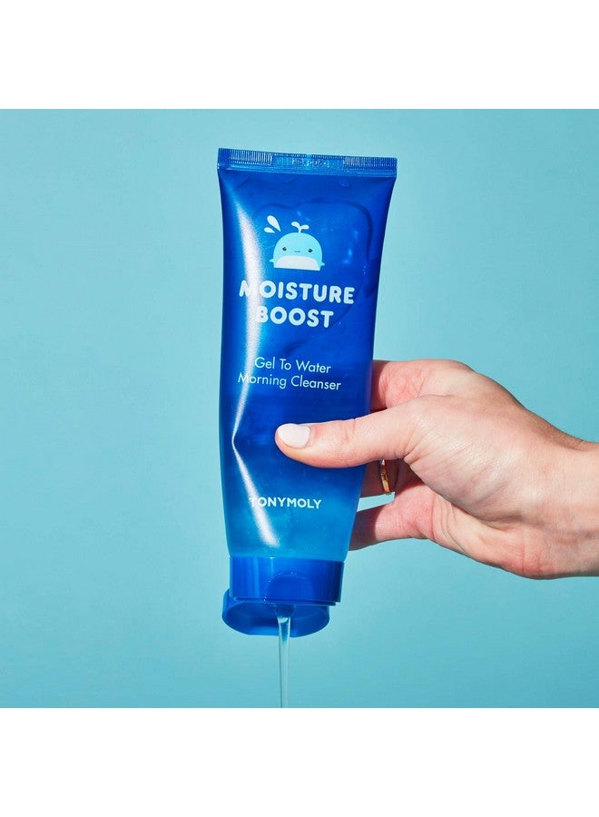 TONYMOLY Onymoly Moisture Boost Gel To Water Morning Cleanser 6 Oz. - Image 3