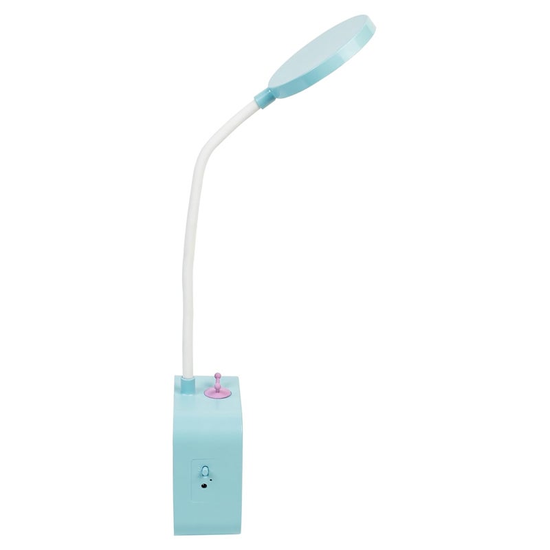 Lexton Cute Animal Night Light Flexible Study Lamp Energy Saving Dimmable Audjestable Light Brightness USB Charging Study Desk Lamps for Kids Pack of 1 Blue - Image 3