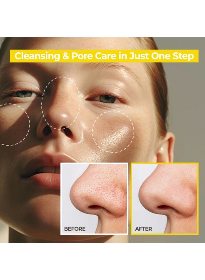 Avca Jumbo Size Blackhead Remover Cleansing Oil 10.14 fl oz (300ml) – K-Beauty Pore Care Cleanser with PHA, Dissolves Makeup & Sebum, Gentle Exfoliating Oil Cleanser for Oily & Normal Skin - Image 4