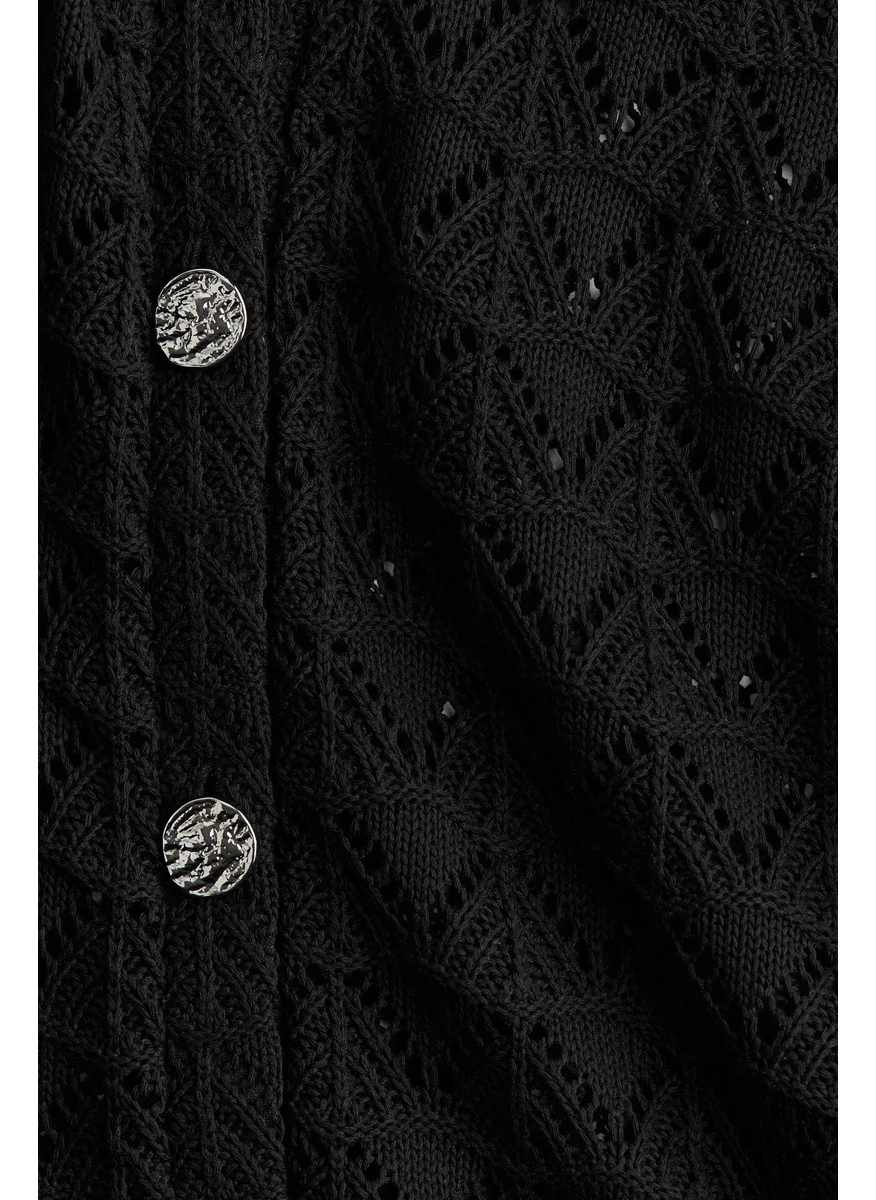 اتش اند ام Pointelle-Knit Cardigan