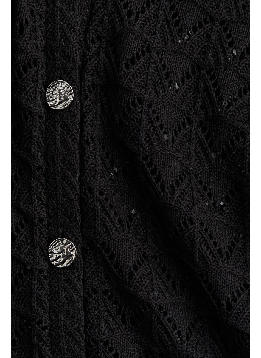 H&M Pointelle-Knit Cardigan  - Image 2