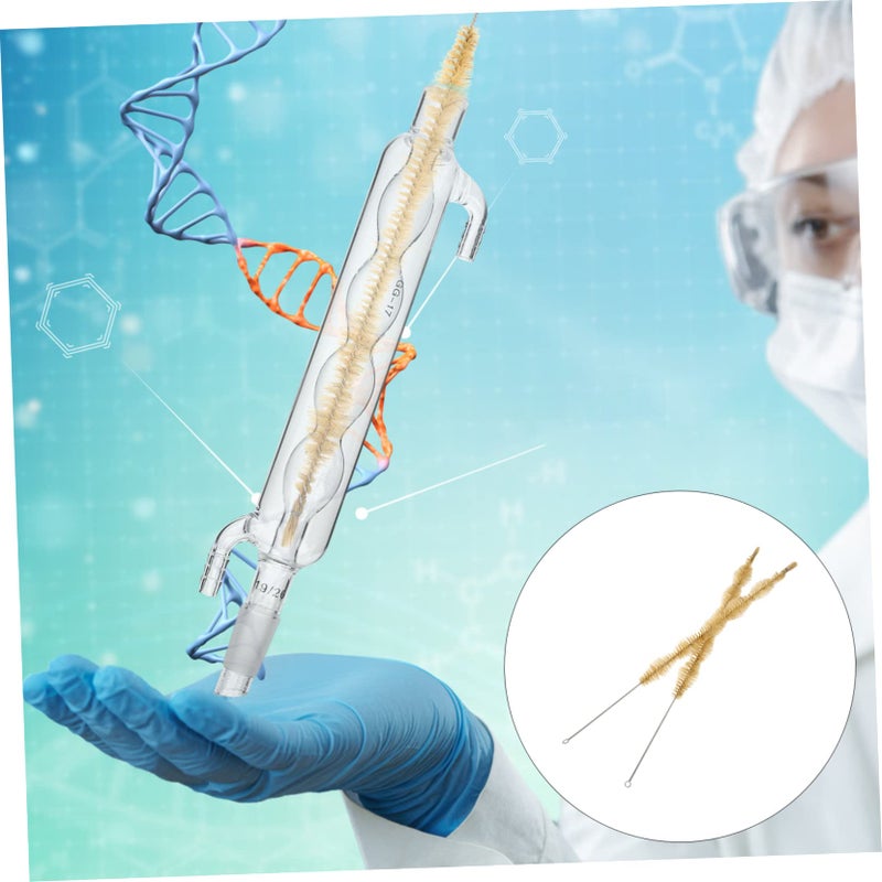 2PCS 40cm Laboratory Tube Cleaning Brush Set for Test Tube and Narrow Neck Glassware - Image 3