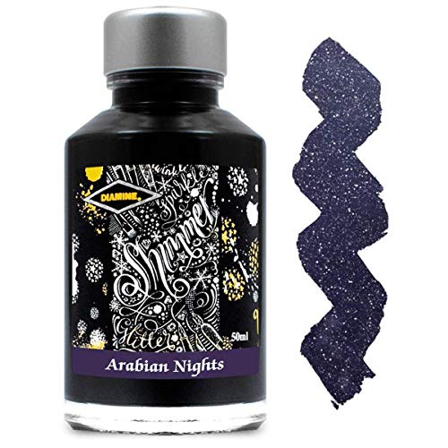 Diamine Shimmering Fountain Pen Ink Arabian Nights 50ml - Image 1