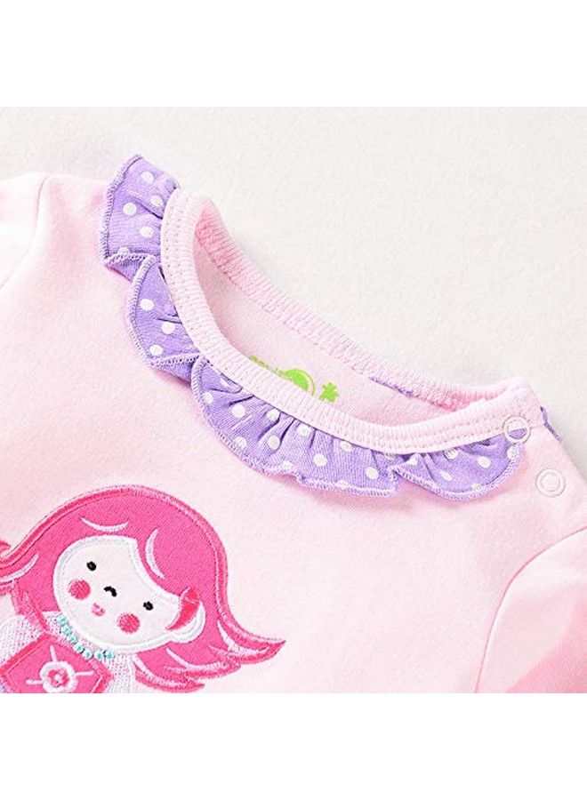 Tatu Reborn Baby Dolls Clothes Girl 22 Inch 4 Pcs Sets Outfit Fits 2023 Inch Reborn Doll Newborn Baby Girl Clothing - Image 4