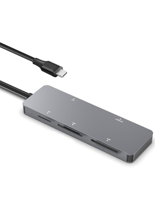 Rocketek Usb3.0 Multi-function Card Reader Type-c Five-in-one Card Reader Ccast/cf/xd/sd/tf Card Reader - Image 1