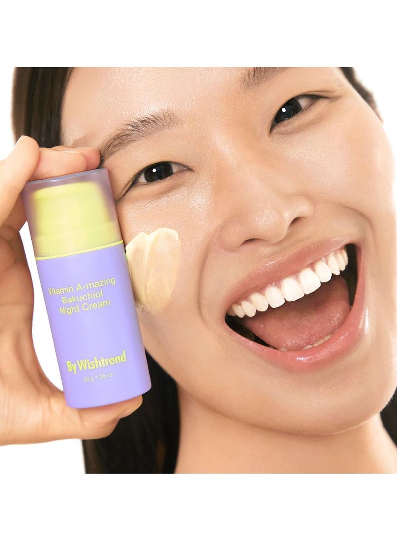 باي ويشترند كريم باكوتشيول الليلي المذهل بفيتامين أ من ويشترند، لبشرة ناعمة كالحرير، 30 جم - Image 2