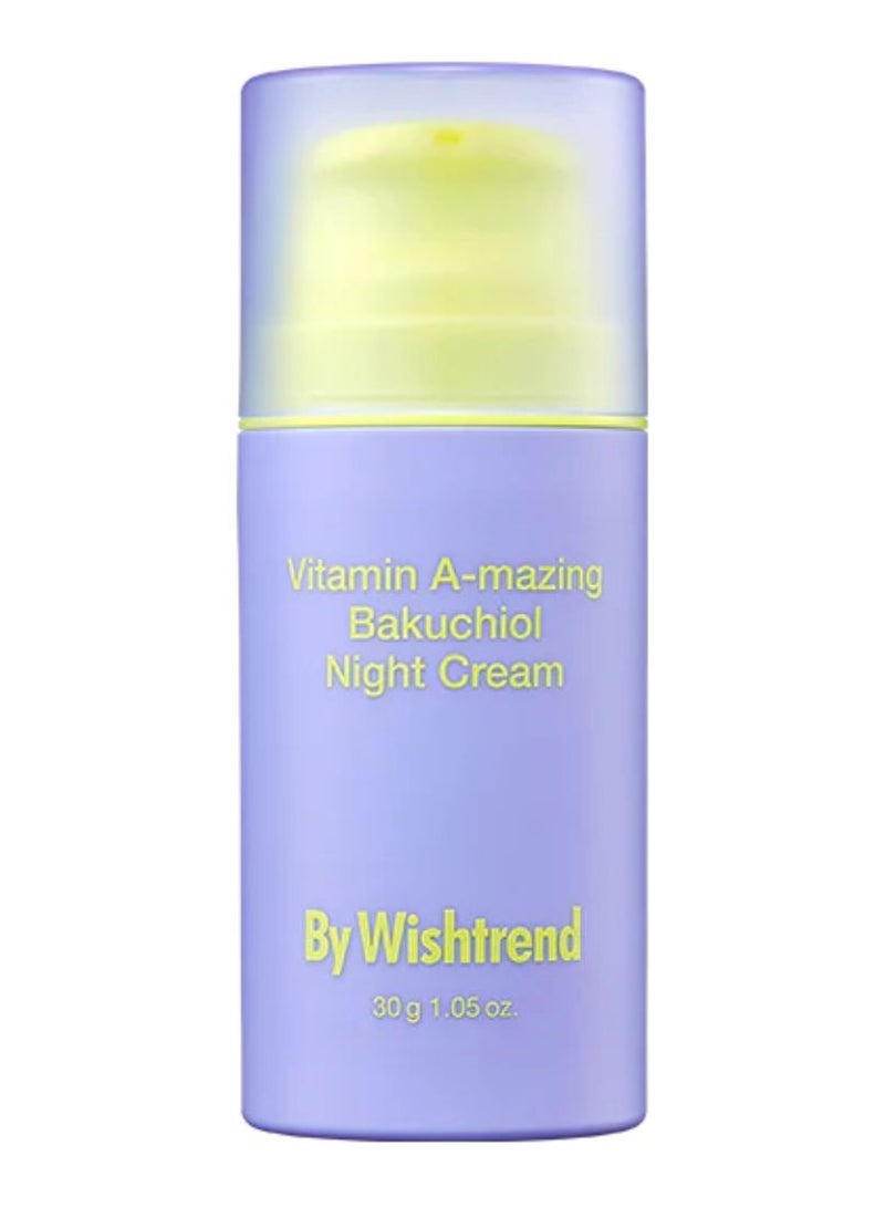 باي ويشترند كريم باكوتشيول الليلي المذهل بفيتامين أ من ويشترند، لبشرة ناعمة كالحرير، 30 جم - Image 1