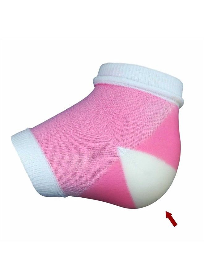 Bodiance Moisturizing Gel Heel Socks or Sleeves, 2 Pairs, Pink, Large, O'keeffe's Healthy Feet Foot Cream for Cracked Heels, Callus Treatment Bundle  - Image 3