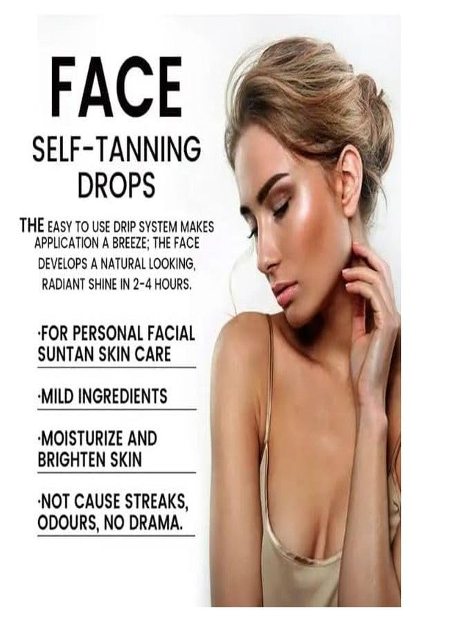 Annma Products قطرات تسمير الوجه من آنما برودكتس® جلو أون | سيروم تسمير طبيعي بدون شمس للنساء | لون بشرة موحد، لمسة نهائية مشرقة | تركيبة خفيفة وسهلة المزج | مناسب لجميع أنواع البشرة | 30 مل - Image 4