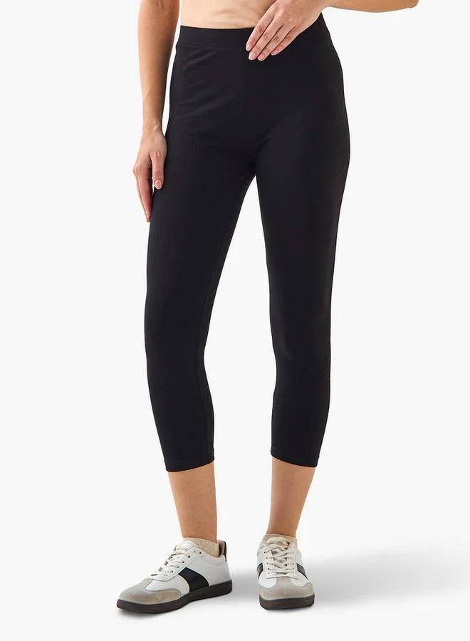 Splash FAV 2 Pack Mid Rise Cropped Leggings