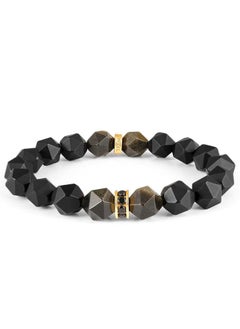 AWNL VAGABOND Beaded Bracelet with Golden Obsidian and Black Onxy - pzsku/Z7085A53FCF21ED4746DAZ/45/_/1737361212/a7406cdf-e350-4b9e-bf9d-118a4f54704f