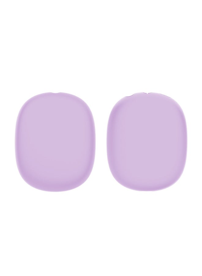 Generic - 2024 Airpods Max Headset Protective Cover Ear Cap Head Beam Shell Silicone Protective Cover-Color:Purple Shell Cover-Model:Airpods Max - Image 1