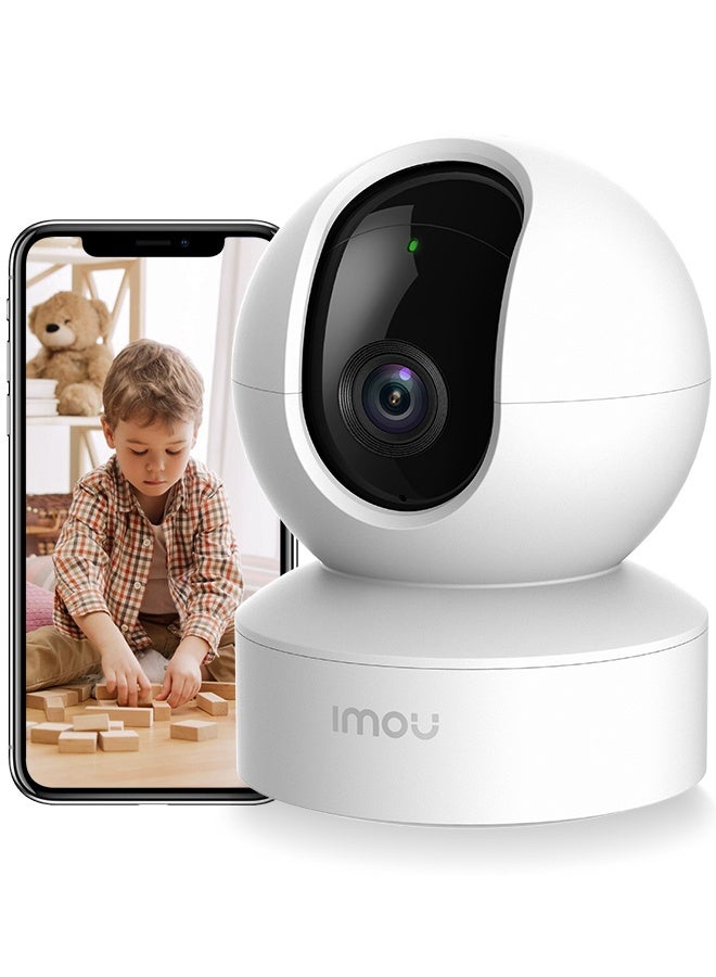 ايمو كاميرا أمان إيمو 2K كاميرا CCTV بدقة 3MP للمنزل كاميرا دائرية واي فاي 360° كاميرات داخلية كاميرا مراقبة فائقة الوضوح كشف الإنسان، صوت غير طبيعي لمراقبة الأطفال رؤية ليلية، تتبع ذكي (DK2-N1-3MP) - Image 1