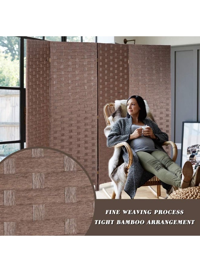 MOMENT Foldable Movable Stretch Room Divider, [200 X 180Cm] Fully Hand-Woven Entrance Partition, Suitable For Office, Bedroom, Living Room, Hotel Room Wall  - Image 2
