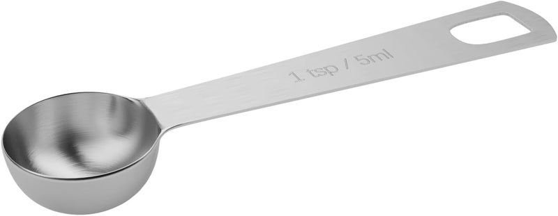 BERYLER 1PCS 1tsp (1/3tbsp, 5ml) Single Measuring Spoon, Stainless Steel Individual Teaspoons Only - Image 1