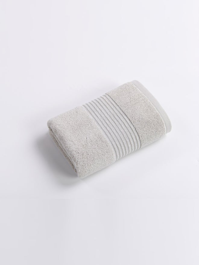 Cannon منشفة غسيل كانون بدفورد 580 جرام 33X33 سم 100% قطن رمادي فاتح - Image 2