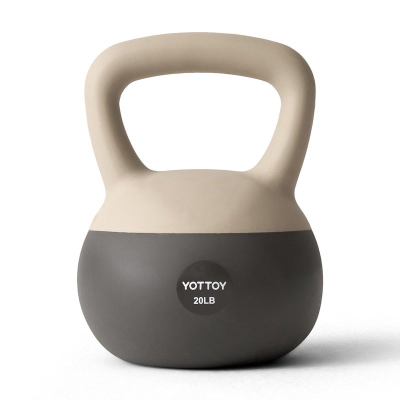 YOTTOY Soft Kettlebells 20 lb kettlebell with AntiSlip Base ImpactResistant Design Perfect for Strength Training Kettlebells Weightlifting Personal Training - Image 2