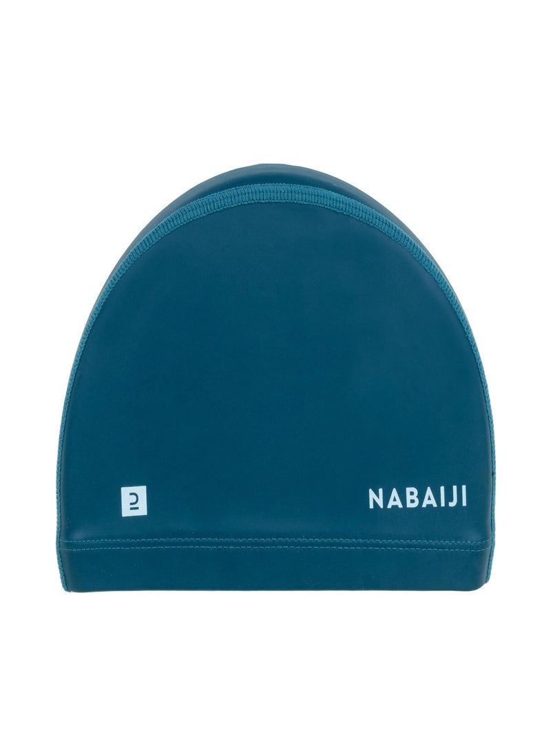 NABAIJI NABAIJI by DECATHLON, Adult Swimming Cap Silimesh 56-60 Cm Durable & Comfortable Mala Petrol  - Image 2