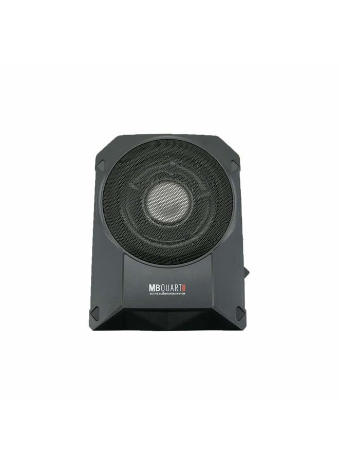 MB QUART RW-108A 600W Reference Series 8" Slim Low Profile Compact Under-Seat 4-Ohm Active Powered Subwoofer Enclosure with Built in Amplifier for Car RV ATV, Black - Image 5