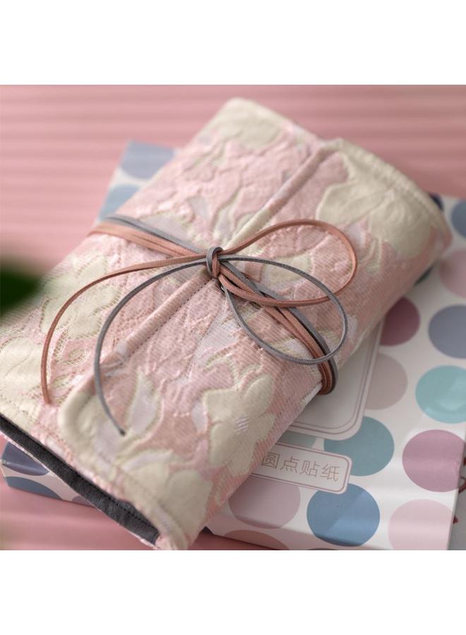 Bluejw Seven Deer Hand-made, Loose-leaf Hand Account Book Suit Online Red Hand Account Book Antique Note-taking Notebook Girl Detachable - Image 4