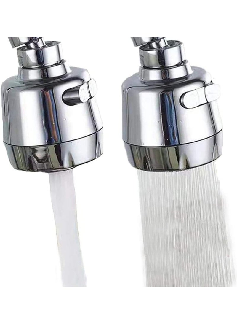 971 Junction Faucet Extener Faucet Sprayer, Double Mode Water Saving Kitchen Extender Flexible Water Tap Extender 360 Degree Rotating - Innovative, Adjustable, Multi-Angle Design for Effortless Water Dispensing in All Directions, Bendable Ensuring Splash-Proof and Smooth Water Flow - Image 2