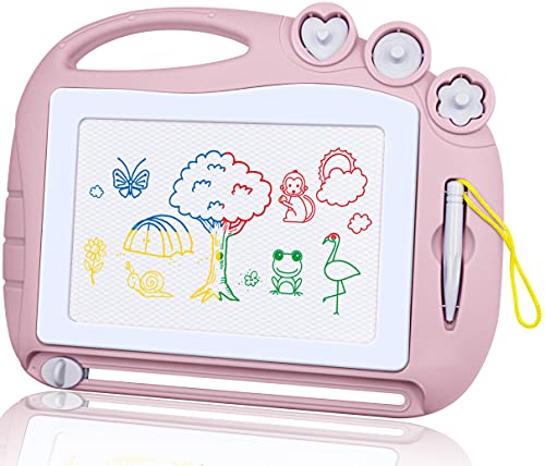 AiTuiTui Magnetic Drawing Board Toddler Toys for Girl Gifts Erasable Doodle Sketching Writing Pad Travel Games for Kids in Car Early Education Learning Skill Development Toys for Toddlers - Image 1