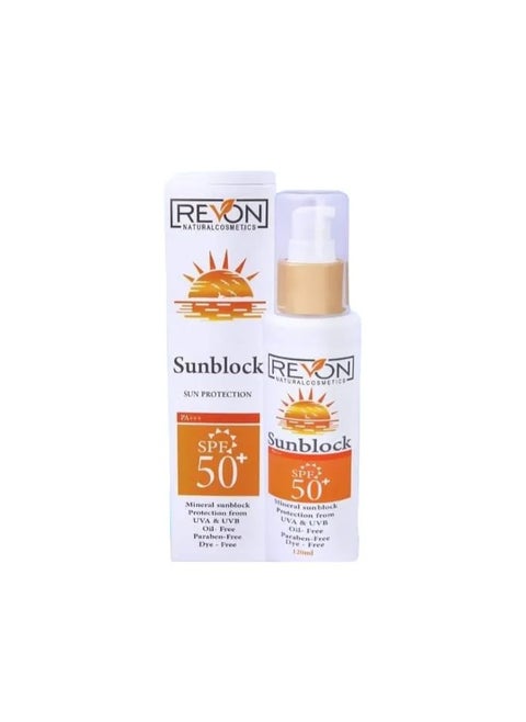 REVON SUNBLOCK SPF50+ 120ML