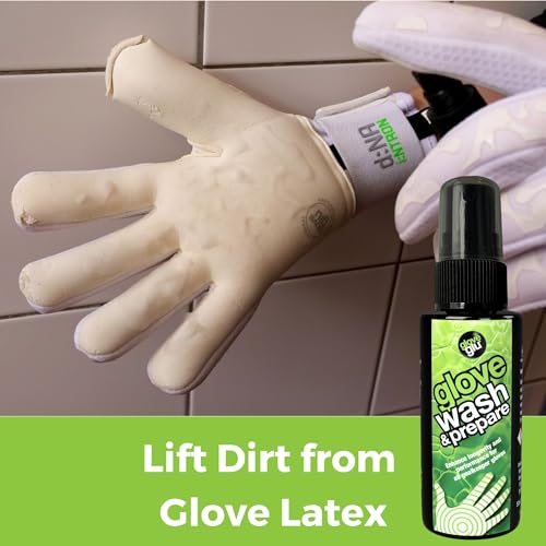 gloveglu Wash 'N' Glu Goalkeeper Glove Spray Bundle. Contains gloveglu 120ml Premium Goalkeeper Glove Wash & Prepare Wash + gloveglu 50ml Original Goalkeeper Grip Spray - Image 3