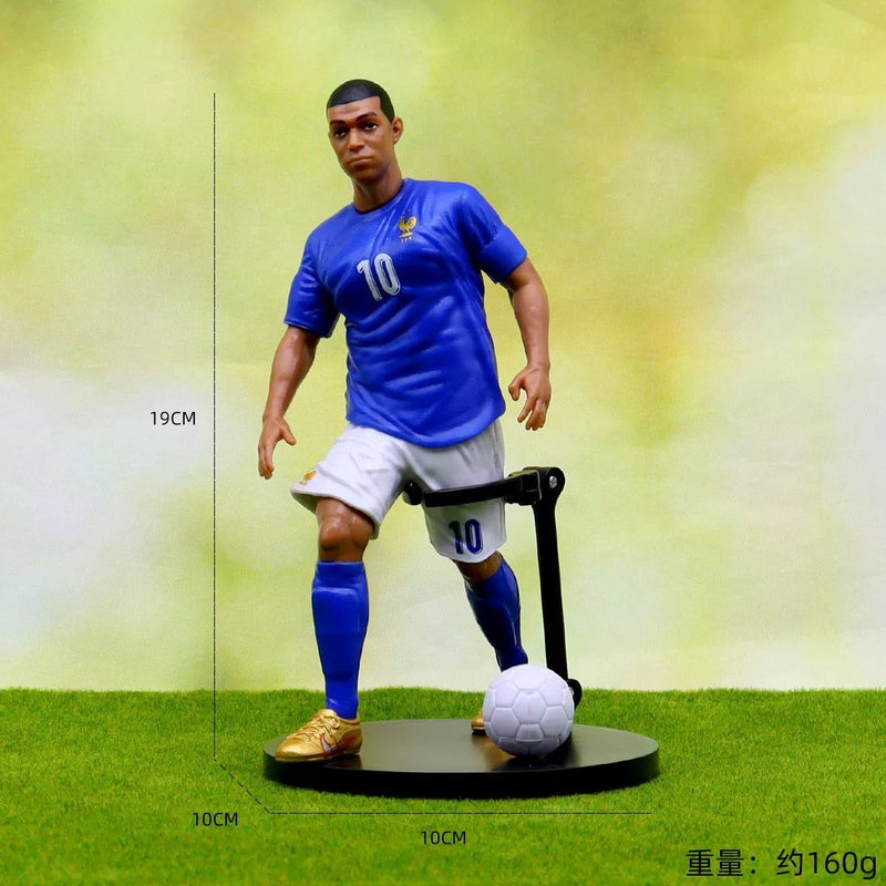 مجسمات نجوم كرة القدم لكأس العالم ميسي رونالدو مبابي تماثيل أكشن - Image 5
