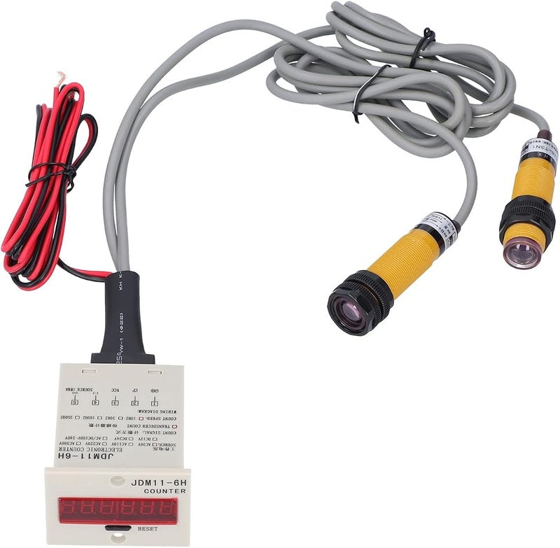 كريفوكت عداد إلكتروني من نوع Cryfokt LED بمسافة استشعار تصل إلى 5 أمتار (جهد كهربائي: AC36V) - Image 4