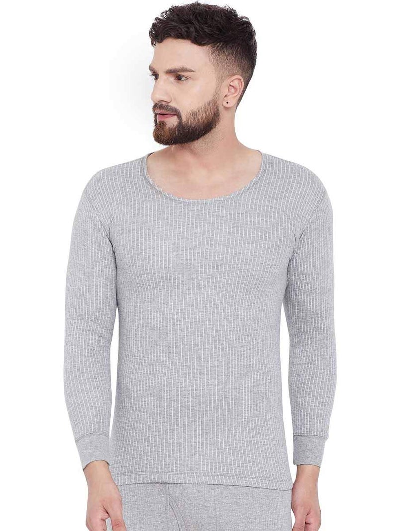 NEVA Premium Men Thermal Set of Upper & Lower (95_Grey) - Image 2