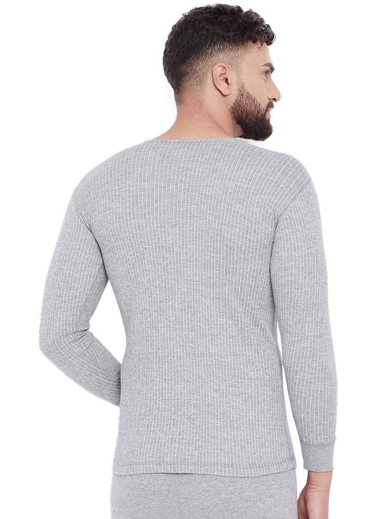 NEVA Premium Men Thermal Set of Upper & Lower (95_Grey) - Image 5