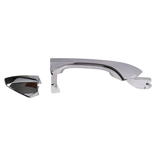 TRQ Driver Side Exterior Door Handle Chrome Compatible with 2008-2012 Honda Accord - Image 2