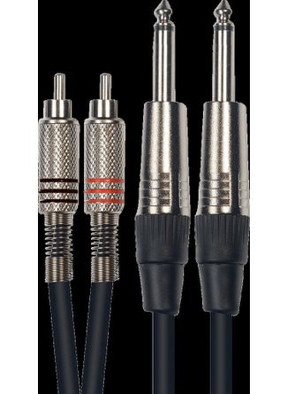 2x 6.3 mm Mono To 2x RCA Audio Cable 2 Meters - pzsku/Z70865C811CC9BBEFFFA8Z/45/_/1737411198/8a56ce3c-8122-403f-b3af-6f5ebd23fb1b