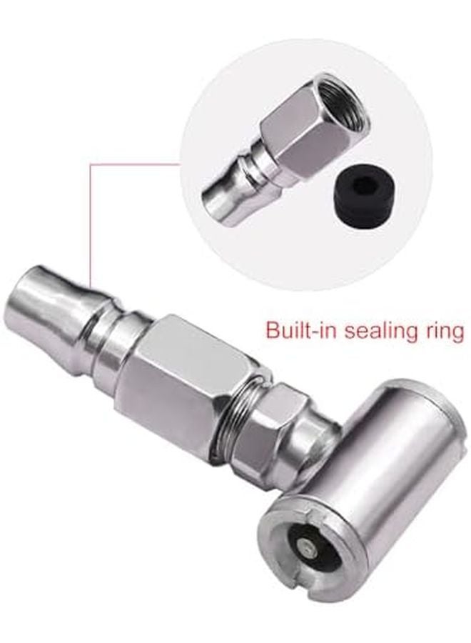 محول نفخ هوائي ثقيل ذو طرف مزدوج لكرسي هواء الإطارات للسيارات والدراجات - Image 5