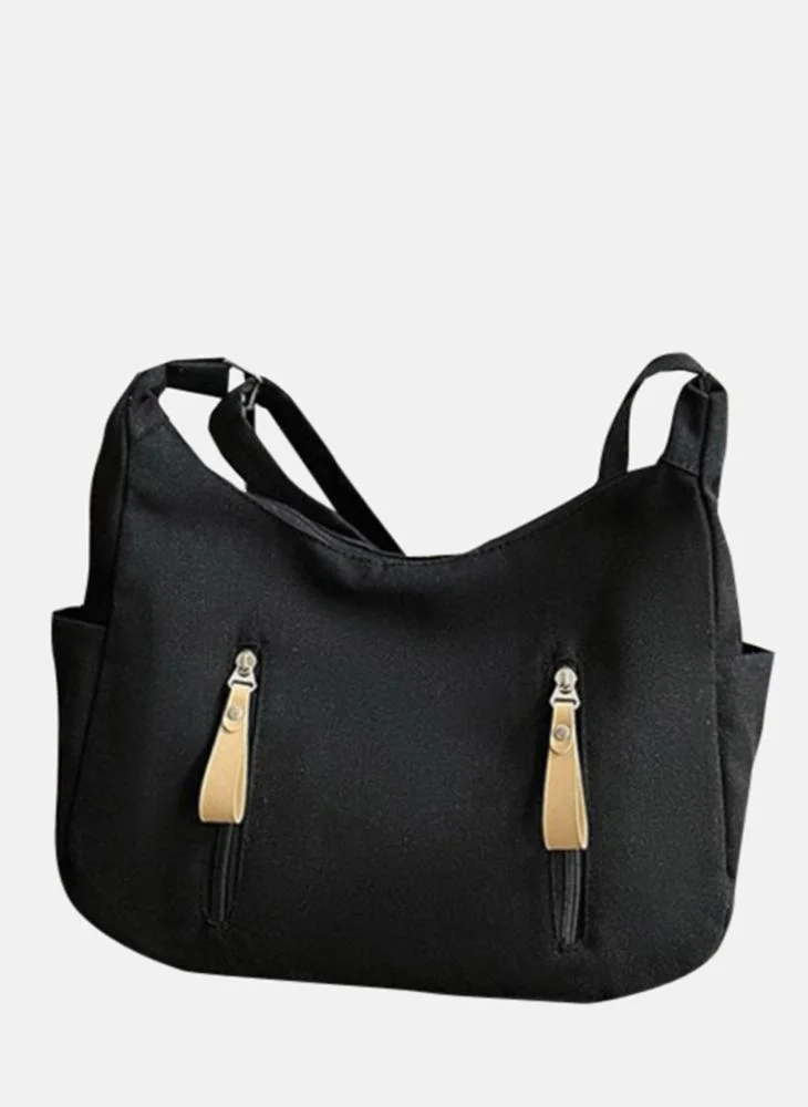 YUNIQEE Black Plain Lifestyle Sling Bag