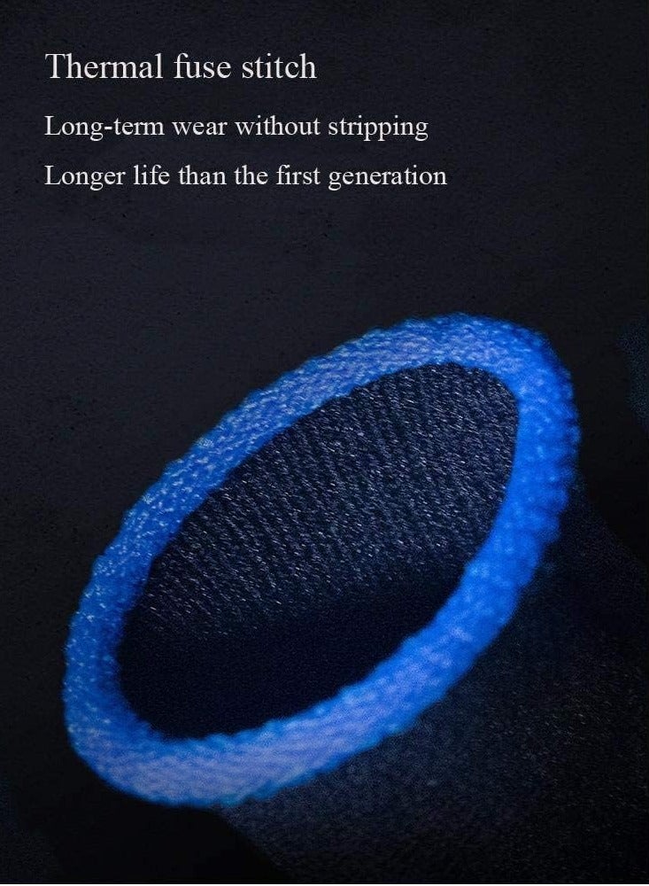 Sweatproof Finger Covers for Professional Players Use for PUBG and Mobile Games Shooting, Suitable for Thumbs and Compatible with Touch Screens (1 Set) - Image 2