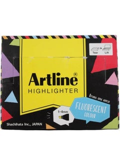 Artline EK-660 Blue Highlighter  - Image 5