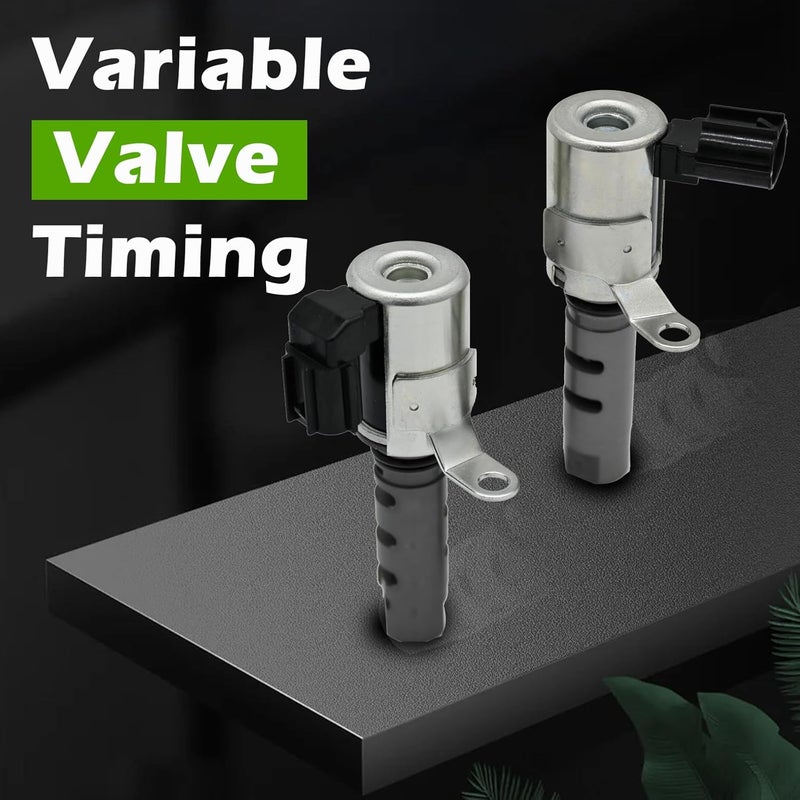 TINGYINGDA زوج من صمامات توقيت الصمامات المتغيرة VVT للزيت لمحرك السيارة اليمين واليسار لسيارات لكزس GS400 GS430 GX470 LS400 LS430 LX470 SC400 SC430 ولتويوتا 4Runner Tundra Land Cruiser Sequoia OE 153300F010 - Image 2