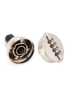 Wine Bottle Lock with 4-Digit Combination, Zinc Alloy Wine Stopper to Keep Your Wine Fresh and Secure, Ideal for Home and Travel