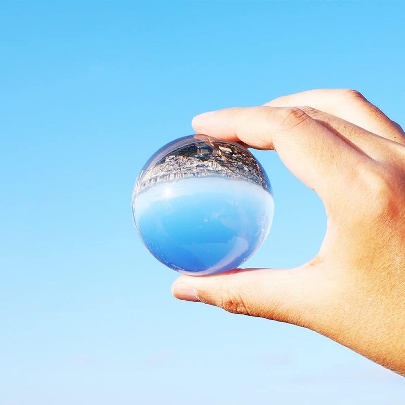 DSJUGGLING 2 Pack 60mm Clear Acrylic Contact Juggling Balls for Beginners & Multiple Balls Contact Juggling - Image 5