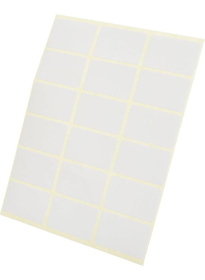 El Manar Versatile Medium Adhesive Label Sticker, 25x45 mm With Premium Material Suitable For Home, School And Office - Image 2